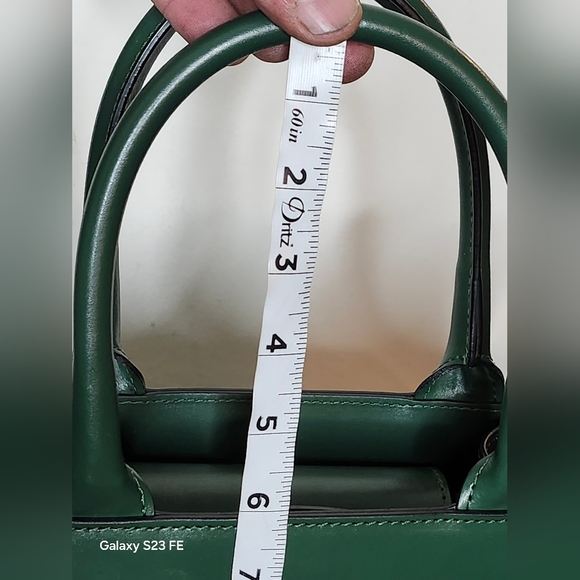 Beautiful Dark Green Valentino Handbag - Picture 10 of 10